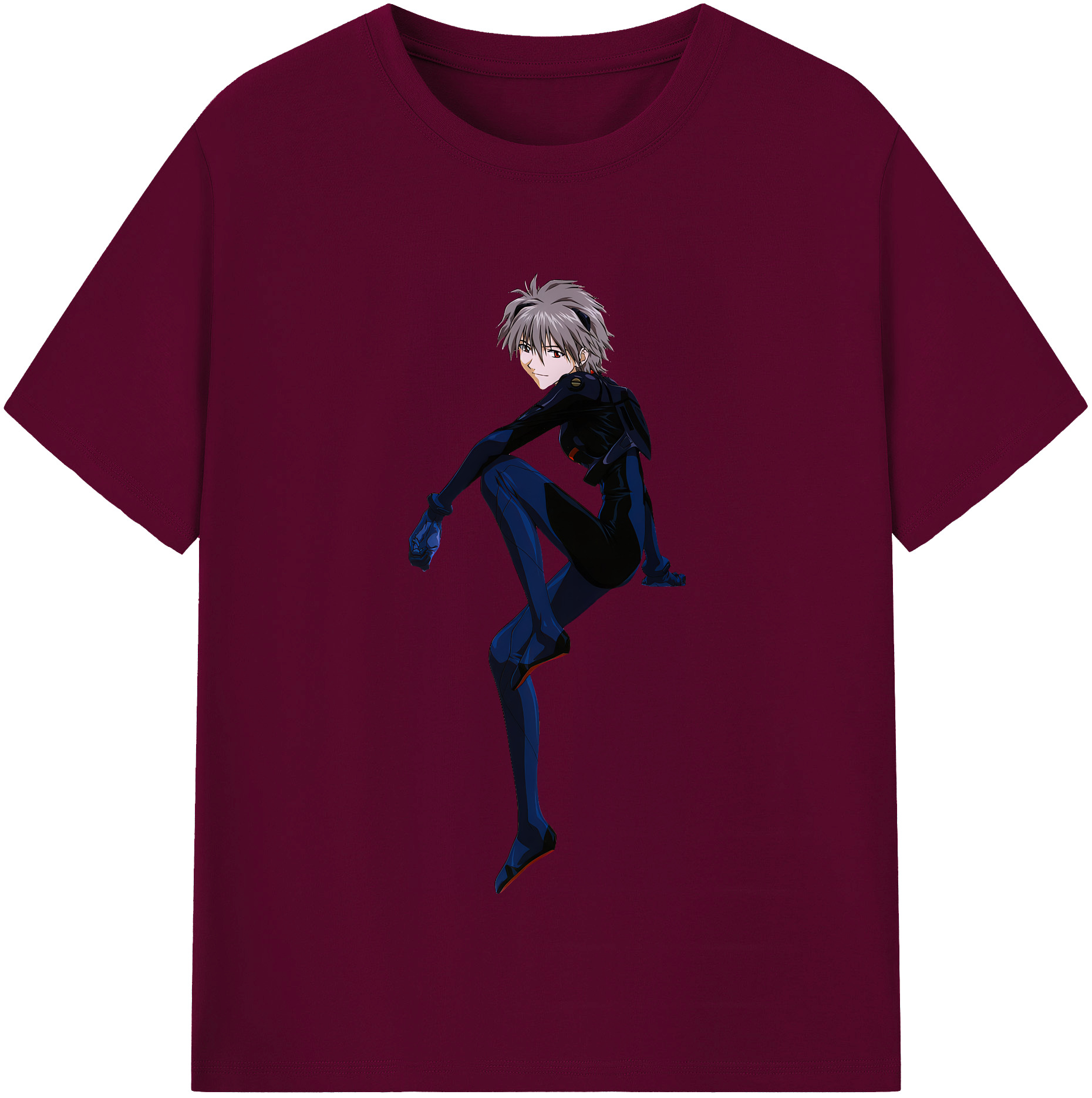 （画像用） EVA 新世紀エヴァンゲリオン レディースカジュアルプリントTシャツ（綿100％）